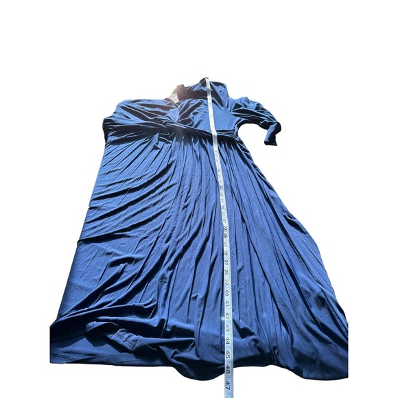 Eloquii Knot Front Pleated Skirt Dress Size 22 Style 124 7592 049 - Picture 14 of 14